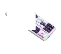 EGRMZ F87 PRO 87 Chiave TASTENZA Meccanica Tri Wireless Tri Mode USB Bluetooth RGB REWLITT PBT KeyCaps Gausto Montaggio Compatibile con PC per Laptop(F87PRO MUYAN 3MODE)