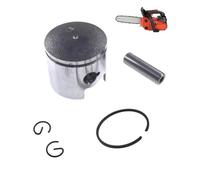 EGRMZ Kit Anello spinotto pistone 34mm per Motosega e potatore G2500 G250 25cc 25.4cc Compatibile con 2500 2600(Single Ring)