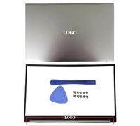 EGRMZ Palmrest Anteriore del Coperchio Posteriore del Laptop per Laptop sostitutivo e Custodia in Basso compatibili con 15 15-EG 15-EG0010TX TPN-Q245 Serie M08899-001 M08901-001(Silver AB Cover)