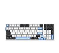 EGRMZ V98PRO V2 Tastiera Meccanica Wireless Bluetooth 3 modalità Hot Swappable PBT KeyCaps RGB Backlit USB cablato per PC Office di Gioco Compatibile con Windows Computer(V98PRO V2-C)