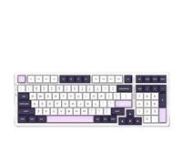 EGRMZ V98PRO V2 Tastiera Meccanica Wireless Bluetooth 3 modalità Hot Swappable PBT KeyCaps RGB Backlit USB cablato per PC Office di Gioco Compatibile con Windows Computer(V98PRO V2-B)