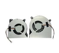 EGRMZ Ventola di Raffreddamento a Spessore 12v 14 mm Compatibile con Laptop Serie G750 tra Cui G750JH G750JM G750JZ G750V G750JS G750JW Fits Anche ET2321 e V230ic Radiatori(G750 Thin 12V Pair)