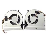 EGRMZ Ventola di Raffreddamento della CPU dal Design Sottile Compatibile con i Laptop GL502VM ZX60V FX60VM S5VM S5VT GL502VML GL502VT(CPU GPU)