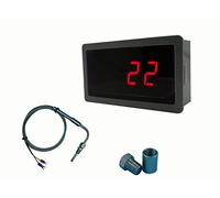 Egt sensori e manometro (LED rosso) per scarico con sensori di temperatura di saldatura Bund Combo kit (Celcius)