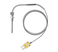 EGT Termocoppia K Tipo 1/8 "NPT Sensore di Temperatura Sensore di Scarico Sensore di Temperatura Connettore 0-1250 ℃ 1 Meter Digital Temperature Meter Termometro Pirometro Umidità Barometro Controller