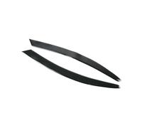 EGUIAS Eyelids Frame Adatto per Audi A6 C6 4F 2004 2005 2006 2007 2008 2009 Piano Black Faro Sopracciglio Copertura in Plastica PVC Morbido