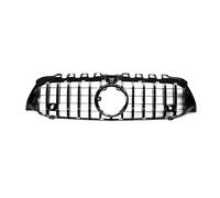 EGUIAS Griglia Radiatore Griglia Auto Ventilazione Adatto per Mercedes Benz Classe A W177 2019-2022 A200 A220 A250 A35 AMG Griglia Stile Diamanti cromati Paraurti Anteriore Nero GTR(GT-Black W360)