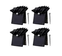 EGUIAS Misura per Zero 10X 11X Misura per Avid BD1 BD3 BD5 E1 E3 E5 Misura per Kugoo G1 Parti Pastiglie Freno per Bicicletta per Scooter Freno a Tamburo per Bicicletta Biciclette Tamburo(4 Pair)