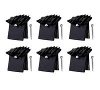 EGUIAS Misura per Zero 10X 11X Misura per Avid BD1 BD3 BD5 E1 E3 E5 Misura per Kugoo G1 Parti Pastiglie Freno per Bicicletta per Scooter Freno a Tamburo per Bicicletta Biciclette Tamburo(6 Pair)
