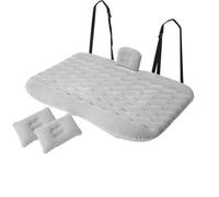 EGUIAS Set di letti gonfiabili da viaggio per auto universale, cuscino per letto ad aria, materasso per bagagliaio del sedile posteriore automatico, per campeggio da viaggio(Gray)