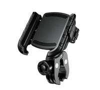 EGUIAS Supporto per Telefono per Moto Blocco e Rilascio Supporto per Staffa per Manubrio per Bicicletta per Moto per Supporto per retrovisore da 5,4-7,2 Pollici(Anti-Theft Clamp)