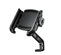 EGUIAS Supporto per Telefono per Moto Blocco e Rilascio Supporto per Staffa per Manubrio per Bicicletta per Moto per Supporto per retrovisore da 5,4-7,2 Pollici(Rear-View Mirror)