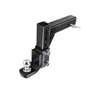 EGUIAS Tow Hook Gancio Traino Supporto a Sfera para Attacco a Caduta Regolabile a 4 Livelli da 10".