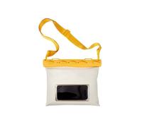 EGUIAS Zaino Impermeabile Borsa per telefono Para touch screen impermeabile per immersioni alla deriva, p acquatico, sorgente termale, spiaggia, viaggio, borsa a tracolla Zaino da Nuoto(Small Yellow)