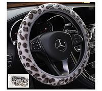 Egurs Leopard - Coprivolante universale per auto, antiscivolo, colore: grigio