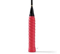Egurs - Nastro per racchetta da tennis, 2 pezzi, antiscivolo, rosso