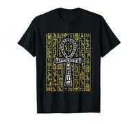 Egyptian Ankh Ancient Egypt Hieroglyphics Hieroglyphs Maglietta