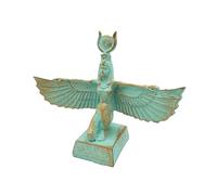Egyptian Goddess Isis Statue Patina - Ancient Egypt Figurine- Made in Egypt