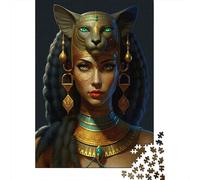 Egyptian Goddess Puzzle Da 1000 Pezzi Puzzle Adulti Immagine Dipinta Per Adulti E Bambini A Partire Da 12 Anni 52x38cm/1000pcs