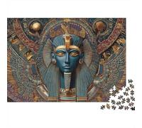 Egyptian Goddess Statue Puzzle Impossible 1000Pcs Decorazione Per La Casa. Giochi Rilassamento E Intelligence Per Adulti E Ragazzi Da 14 Anni 52x38cm/1000pcs
