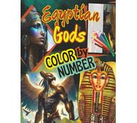 Egyptian Gods Color by Number