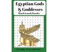 Egyptian Gods & Goddesses Word Search: Word Puzzles About Egyptian Gods & Goddesses. Perfect for Adults, Teens, and Seniors. 6x9. 100+ pages, 50+ Puzzles. Clear Print. Paperback