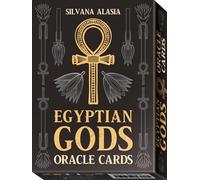 EGYPTIAN Dèi Oracolo Mazzo Carte lo scarabeo Silvana Alasia Multilingue Nuovo