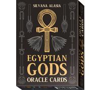EGYPTIAN Dèi Oracolo Mazzo Carte lo scarabeo Silvana Alasia Multilingue Nuovo