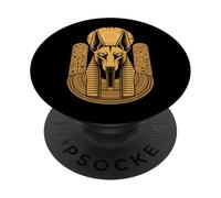 Egyptian Mythology I Bastet Divinità Egizie Archeologia PopSockets PopGrip Adesivo