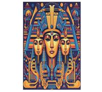 Egyptian Mythology Puzzle Per Adulti 1000 Pezzi Difficile Puzzles in Legno Impegnativo Gioco Preciso A Incastro Gioco Educativo Sfida Giocattolo 78×53cm