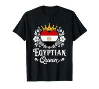 Egyptian Queen Egypt Flag Proud Egyptian Woman Maglietta