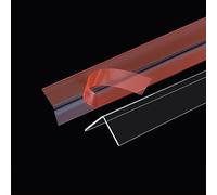 EGZASDI Coperture Decorative ammortizzanti per mobili, Striscia Protettiva for Angoli da Parete in PVC Trasparente, autoadesiva, Lunghezza 80-150 cm(Width 4cm,120cm/47.2in)