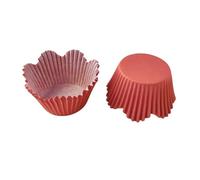 EGZASDI Fodere for muffin in carta for cupcake | Scenario di utilizzo multicolore da 800 pezzi: for cuocere cupcake, muffin, biscotti, torte(Red)