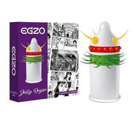 Egzo Jolly Roger - preservativo con punte e rilievi (1 pz)