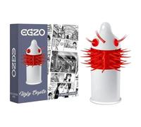 Egzo Ugly Coyote - preservativo lungo con spuntoni (1 pezzo)