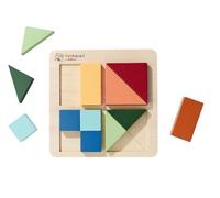 Eichhorn: Gioco educativo in legno Montessori 13 pezzi - Inserimento forme