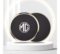 EHBXPA 2 Pezzi di tappetini Antiscivolo in Pelle Scamosciata per portabicchieri da Auto. per MGS5 EV Mulan One Pilot,A