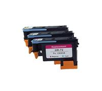 EHDFORJL Testina di stampa compatibile per C9380A C9383A C9384A per H-P 72 DesignJet T1100 T1120 T1120ps T1200 T1300 T1300ps T2300 T610 T770 T790(1SET - 3 PIECES)