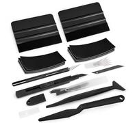EHDIS Kit Vinile Applicazione Adesivi Auto - con Taglierino Professionale, Spatole per Pellicola e Mini Stick, Kit Wrapping Auto per Installazione Pellicole Auto Cellulare DIY