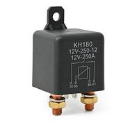 Ehdis Relè a 4 pin, da 12 V e 250 A, interruttore di controllo per batteria senza interruzioni ad alte prestazioni, presa relè per auto, moto, camion