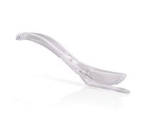 EHDIS Taglierino per Carta con 5 Lame di Ricambio, Scorrevole Taglia Strumento per Confezioni Natale, Fai da Te Fatta a Mano, Pellicola dell'involucro del Vinile, Trasparente