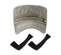 EHDWXVZM 1 Berretto Piatto da Uomo, 1 Paio di Maniche, Berretto Piatto Regolabile, Berretto da Baseball da Uomo, Cappello da Studente