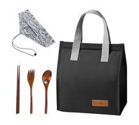 EHDWXVZM 1 Borsa Per Il Pranzo Minimalista, 1 Set Di Posate, Borsa Per Il Pranzo, Borsa Termica Per Il Pranzo, Borsa Termica Per Il Pranzo, Borsa Per Il Pranzo Per Adulti, Borsa Termica