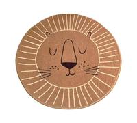 EHDWXVZM 1 Pezzo Di Tappeto Strisciante Per Bambini, Tappeto Con Animali Dei Cartoni Animati, Tappeto Rotondo Per Bambini, Tappeto Per Camera Da Letto Per Bambini, Tappeto Lavabile