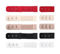 EHDWXVZM 10 Pezzi Di Fibbie Per Estensione Elastica, Estensione Elastica, Espansione A Singolo Singolo, Comoda Ed Elastica E Creativa, Regolabile Per Il Reggiseno Femminile.