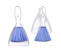 EHDWXVZM 2 Frasi Mini Scopi per La Pulizia, Piccole Spazzole per La Pulizia E Pale per La Pulizia, Spazzole A Mano E Paletta, Detergente per Tastiera, Scope da Tavolo con Spatola.