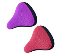 EHDWXVZM 2 pezzi copri cuscino per sellino, copri sellino bicicletta, copri cuscino per protezione solare e isolamento termico, copri cuscino per sellino bicicletta, accessori per bicicletta