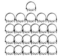 EHDWXVZM Braccialetti da Calcio 24 Pezzi, Braccialetti Sportivi Regolabili, Braccialetti per Bambini e Adolescenti, Braccialetti dell'Amicizia, Bianco e Nero