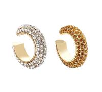 EHDWXVZM Confezione da 2 Clip per Orecchie, Design Creativo A Clip, Clip per Orecchie da Donna, Comode da Indossare, Nessun Piercing Richiesto, Stile alla Moda, Adatto A Varie Occasioni.