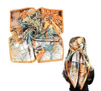 EHDWXVZM Foulard da donna estivo 1 pezzo, foulard di seta, foulard di raso, sciarpa per capelli da donna, foulard per capelli da donna, foulard di seta per dormire